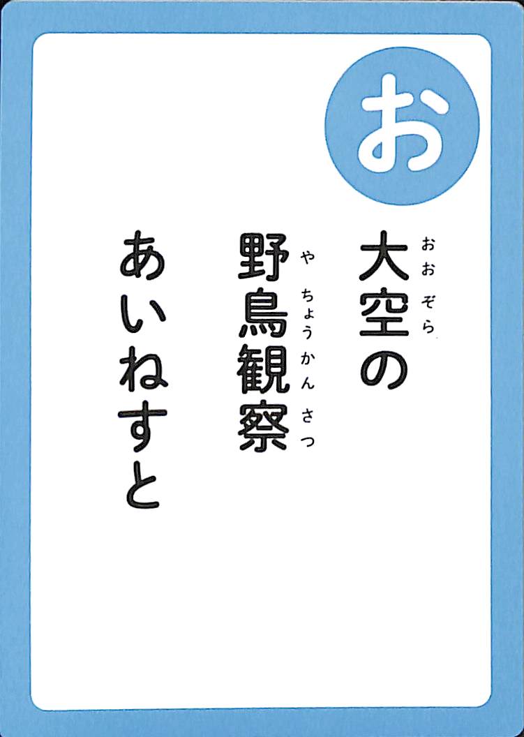 大空の　野鳥観察　あいねすと